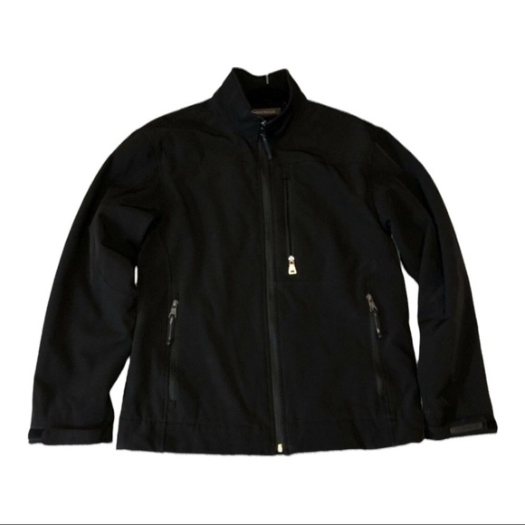 WEATHERPROOF Mens WPL 11590 Black Polyester Fleece Lined Jacket Sz Small - Picture 1 of 11